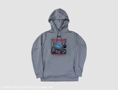 Under Armour x Dragon Quest Slime UA Tech Terry Hoodie XXL Japan Exclusive New