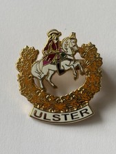 Ulster Loyalist King William Orange Order Badge.