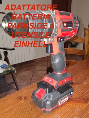 PARKSIDE X 20V TEAM AKKU ADAPTER AUF EINHELL WERKZEUGE 18V POWER X CHANG