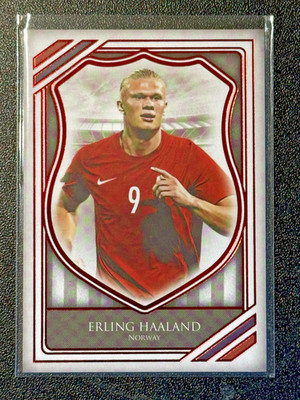 Erling Haaland 2025 Futera Unique Heritage 7/10!!!! Color Match NORWAY World Cup