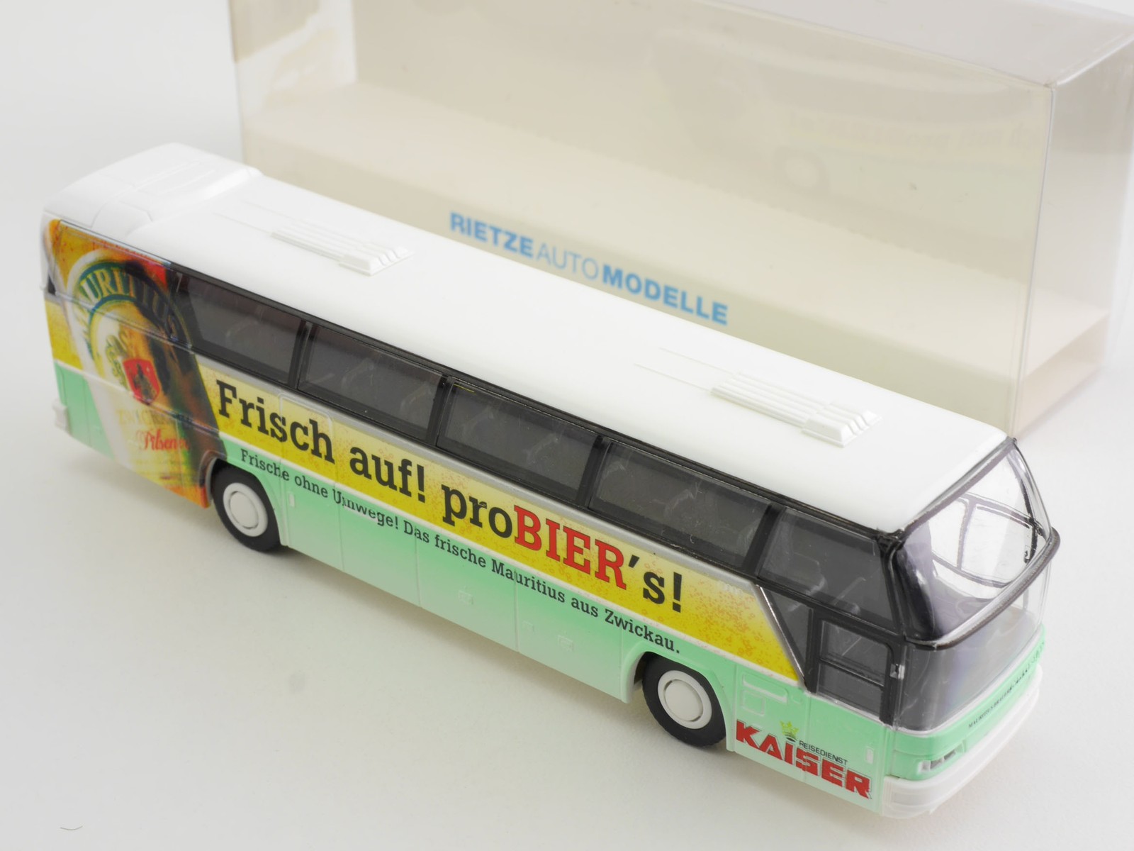 Rietze 60071 Neoplan Cityliner Kaiser ProBier's Reisebus Mint OVP 1605-11-39