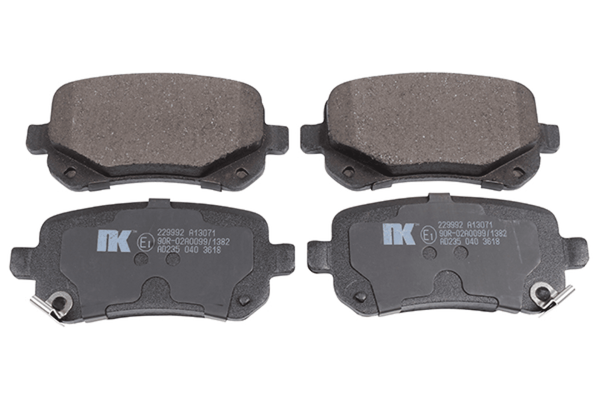Bremsbelagsatz Scheibenbremse Hinterachse FüR Chrysler Dodge Fiat Grand Voyager-image
