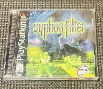PlayStation 1 (PS1): Syphon Filter Game & Manual - Fast Free Shipping