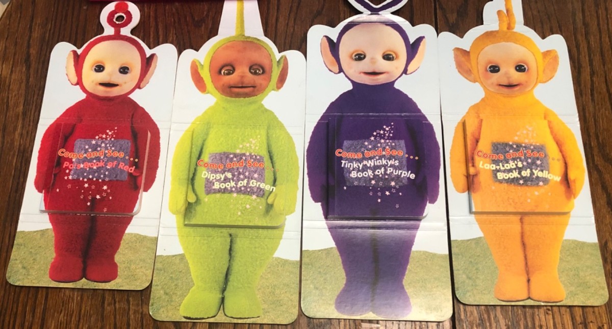 8 Teletubbies books See list & pictures Includes Christmas Come