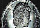 1967 canadian half dollar, cameo, brillant, great eye appeal, gem — photo 3