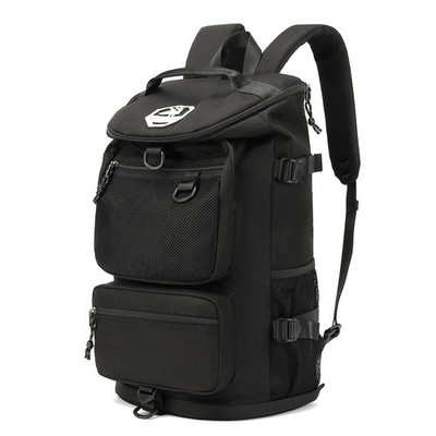 Gym Duffle Bag Backpack 4-Way Waterproof with Shoes Compartment for travel Sp...