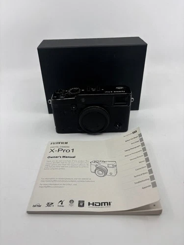 Fujifilm X-Pro1 X Series 16.3MP Black Mirrorless Body Only