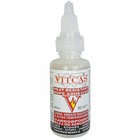 Vitcas Stove Rope Adhesive Glue Seal White Heat Resistant 30ml Pot