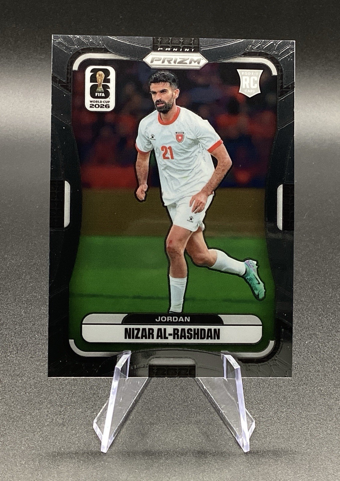 2026 Panini Prizm FIFA World Cup NIZAR AL-RASHDAN Rookie RC Jordan #275