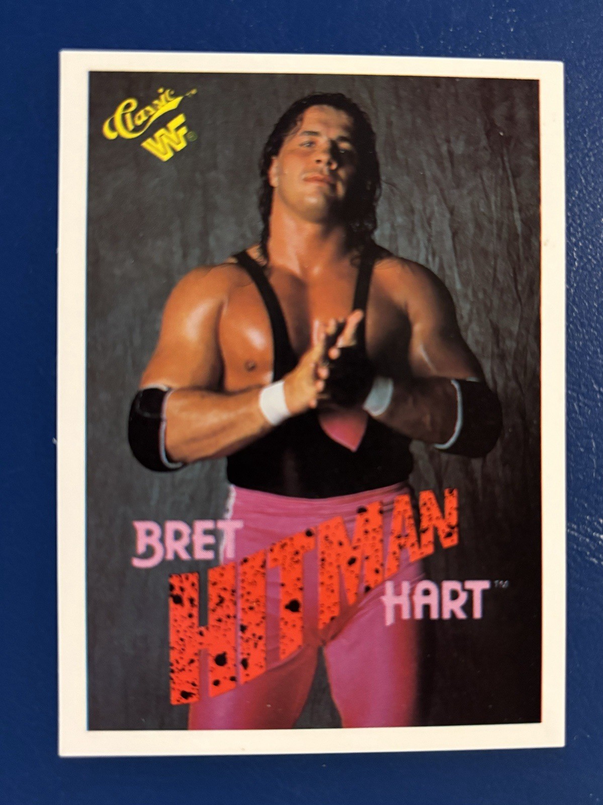 1990 Classic WWF - Bret Hart #37