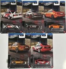 2026 Hot Wheels Silver Series Audi Performance Complete Set Of (5)-NEW
