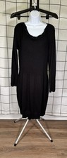Cato Long Sleeve Black Sweater Dress Size xL