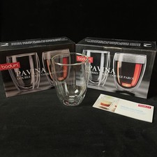 Bodum Pavina Double Wall Glasses 12 Oz Lot Of...