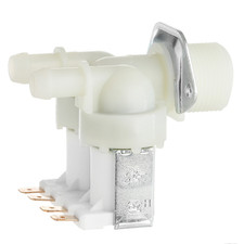Washing Machine Inlet Solenoid Valve Universal Double Twin Fill 180 Degree Cold