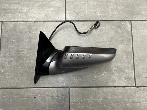 BMW 3 SERIES E46 COUPE CONVERTIBLE PASSENGER SIDE LEFT WING DOOR MIRROR GREY OEM