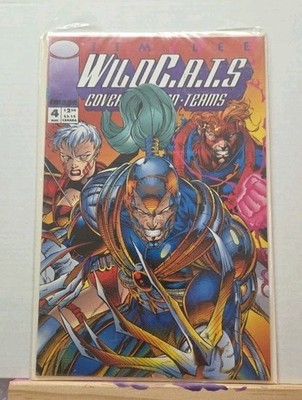 WildC.A.T.S. Image Comics #4 Jim Lee Covert Action Teams Comic Book
