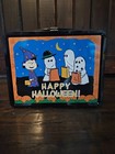 Vintage Peanuts Lunchbox 2000 Happy Halloween It's The Great Pumpkin Necca Rare — photo 2