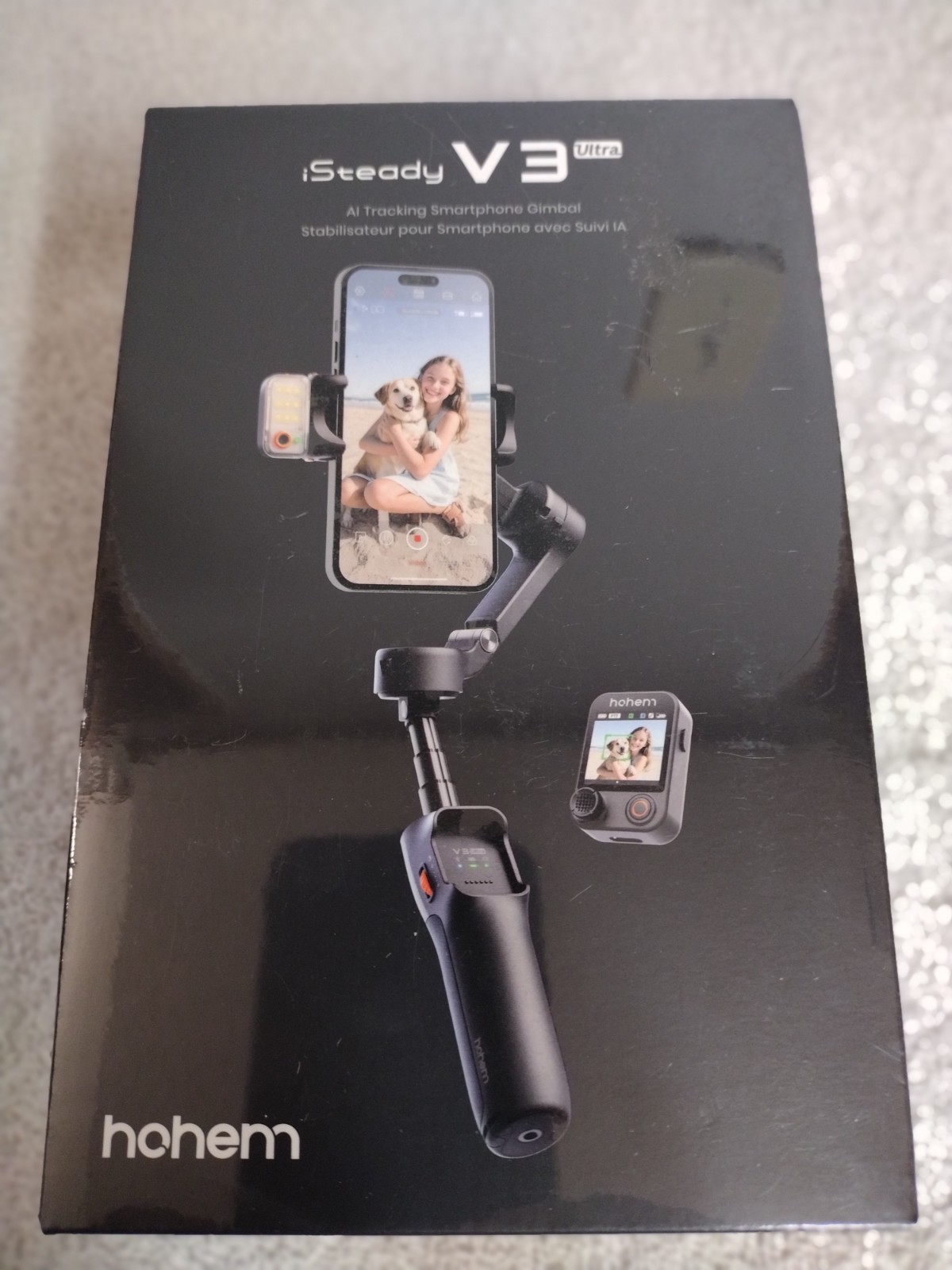hohem iSteady V3 Ultra Gimbal Stabilizer for iPhone, Phone Gimbal