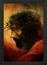 The Passion of the Christ Framed Wall Art Poster Canvas Print Picture