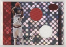 2006-07 Bowman Elevation Power Brokers Dual Relics Red 28/49 Andre Iguodala 0b0