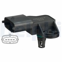 Sensor Saugrohrdruck Delphi PS10182 FüR Delta Punto Fiat 695C Abarth 500C 595 2