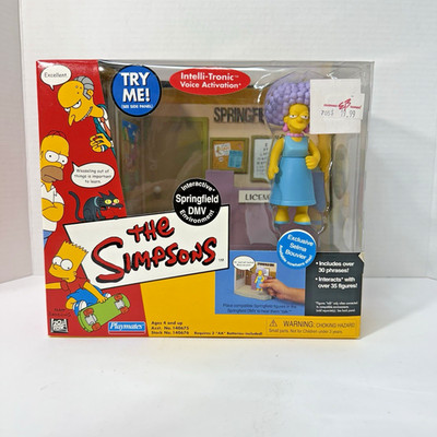 Simpsons Springfield DMV Interactive Environment Exclusive Selma Bouvier NIB