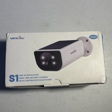 wansview S1 3mp 2k Resoltion, Wire free Security Camera with Continuous solar...