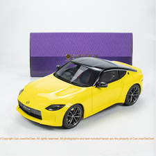 Kyosho Nissan Fairlady Z Yellow 1/18 Alloy Model Car