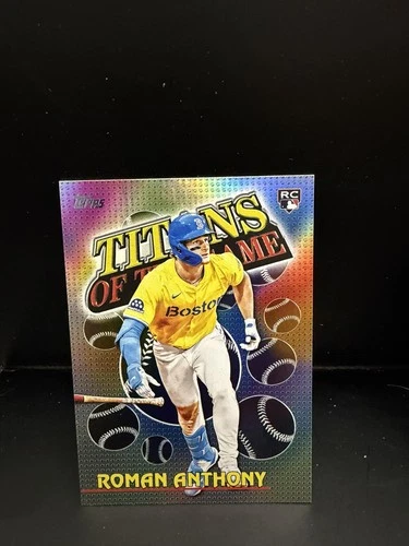 Roman Anthony ( Titans Of The Game ) 2026 Topps Baseball Card TOG-9 - Red Sox
