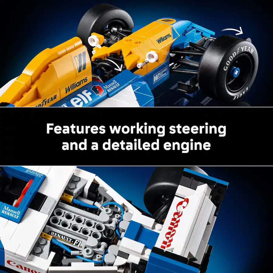 LEGO Icons: Williams Racing Fw14b & Nigel Mansell (10353) for sale