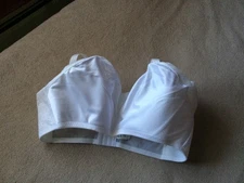 Jeunique  44K  Satin and Lace White Soft Cup Bra Style J60 NIB Fits 46J the best