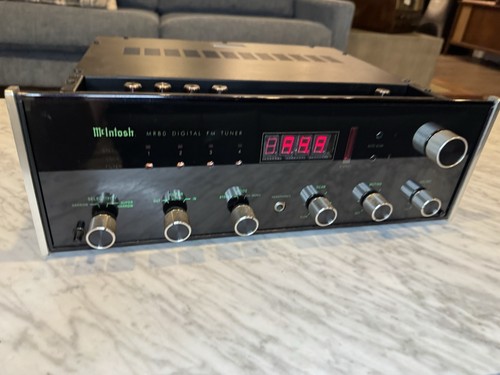 McIntosh MR80 Digital FM Stereo Tuner – Tested & Working – Read Description