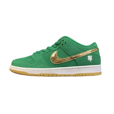 2022 NIKE SB Nike Dunk Low Pro St. Patrick s Day Shamrock BQ6817 303 Stock