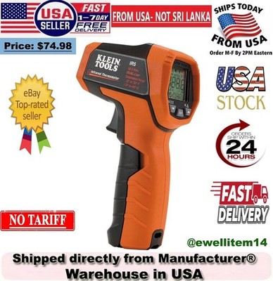 Klein Tools IR5 Dual-Laser Infared Thermometer - New in Box/Sealed! FreeShipp 
