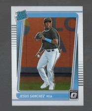 Jesus Sanchez 2021 Donruss Optic Rated Rookie Baseball Card #86
