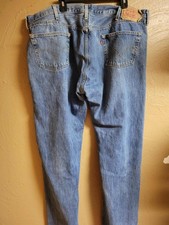 Vintage Levi  s 501 XX Button Denim Jeans Size Men  s 44x36 Made In USA 90  s