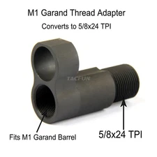 M1 Garand Muzzle Brake Adapter 5/8x24 Thread Steel
