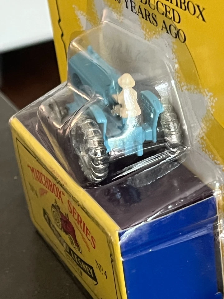 Genuine Matchbox Originals No. 4 Moko Lesney Blue Tractor **NEW-RARE** and No.7 - Image 4 of 4
