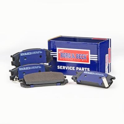 BORG & BECK BBP1508 Brake Pad Set For Disc Rear Fits Subaru Impreza Legacy SVX