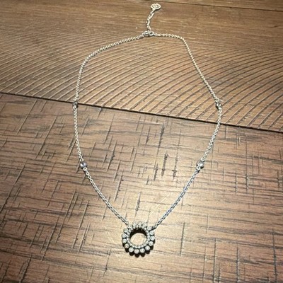 Belargo 925 Sterling Silber Anhänger Halskette Deko Perlen Akzente Statement