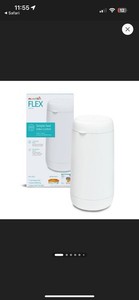 Playtex Diaper Genie Complete Diaper Pail System with Odor Lock