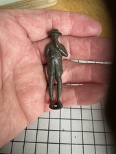 Vintage Bronze Pipe Tamper  MAN SMOKING PIPE 