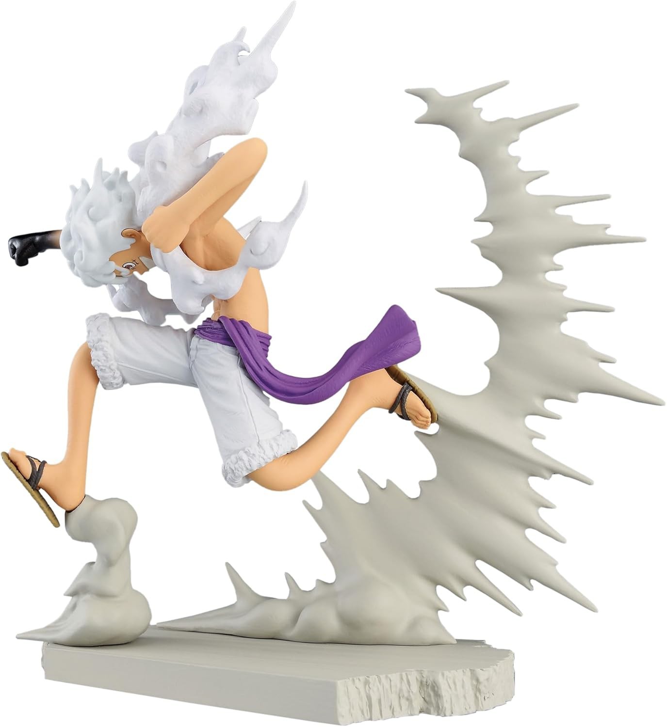 Caja Rota Luffy Gear 5 Senkouzekkei Figura Estatua One Piece BANPRESTO Gear 5