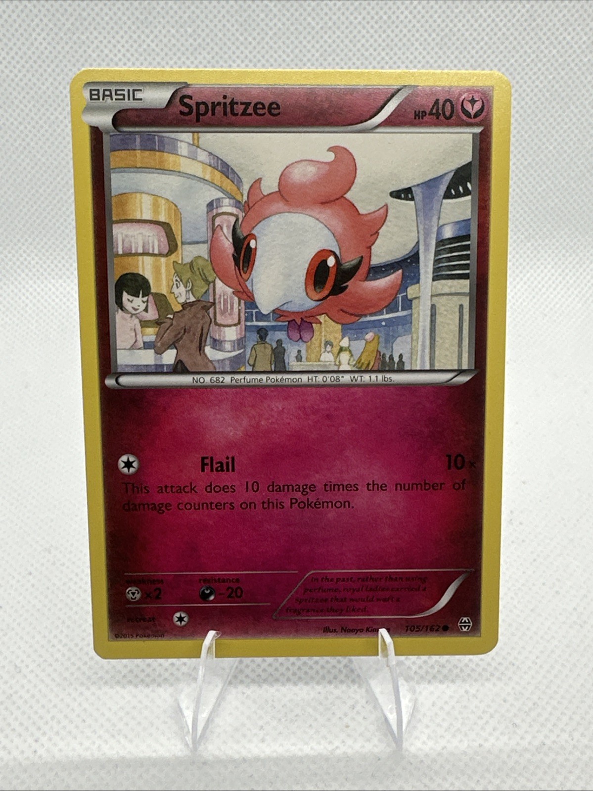 Spritzee Reverse Holo Common XY - BREAKthrough 105/162 MP