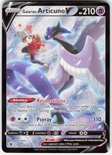 Pokemon Galarian Articuno V TG16/TG30 Holo Astral Radiance Trainer Gallery