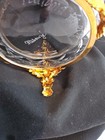 Faberge Crystal Egg Caviar Vodka Server Set Egg, Bowl, Two Glasses, Decanter — photo 5