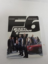 Fast  & Furious 6 Steelbook Edition Blu-ray/DVD 2013 (2 Disc set)