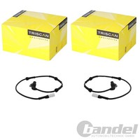 2X Triscan ABS-SENSOR Raddrehzahl Vorne Passend FüR Ford Escort