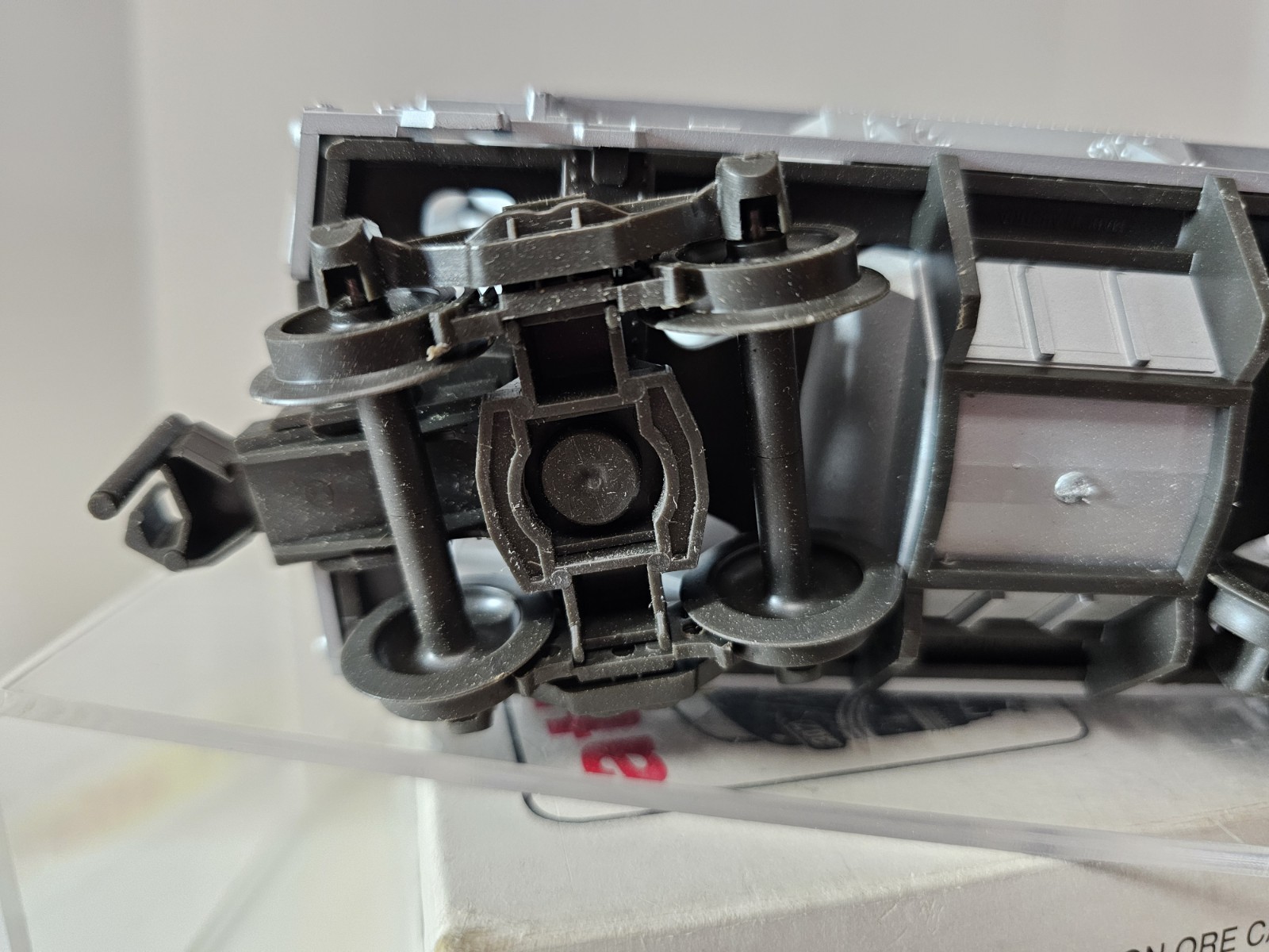 Vtg Atlas 6264 O Gauge 70 Ton Ore car with Custom Coal Load, Union Pacific 26498