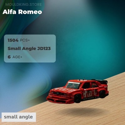 Small Angle JD123 Alfa Romeo   with 1504 Pieces